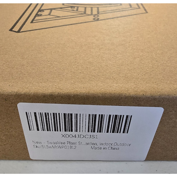 SwaaVee Wall Plant Frame Black Indoor or Outdoor NIB - Picture 7 of 8